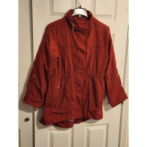 G.E.T. EQUIPEMENT GENERAL TECHNIQUE Jacket Waterproof Coat Size L Red
